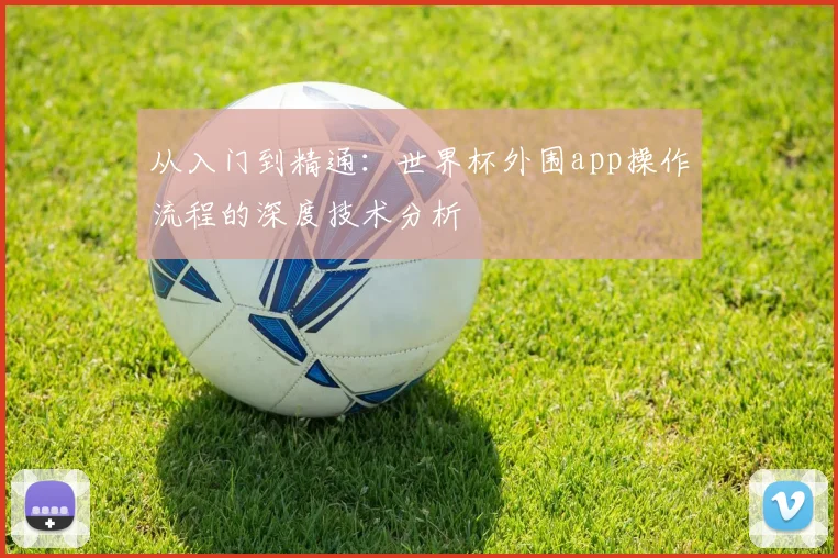 从入门到精通：世界杯外围app操作流程的深度技术分析